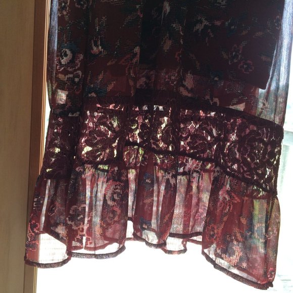 Eyeshadow sleeveless dress with lace Size M - Picture 14 of 14